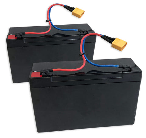 Replacement Lead Acid Battery Twin Pack